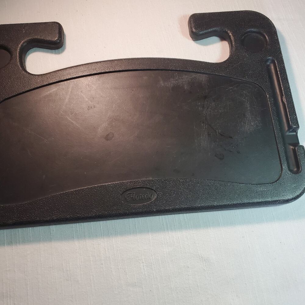 Aotedo Car Food Table and Laptop Desk - Black (1 Piece)